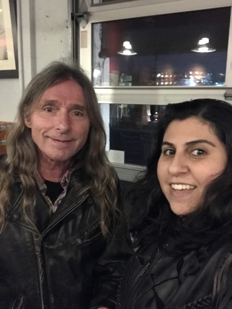 With my To the Point Collaborative coworker, Dan Cook. Fun fact: We both use to work at the Portland Business Journal! He was editor of the publication just before I joined as a copy editor.